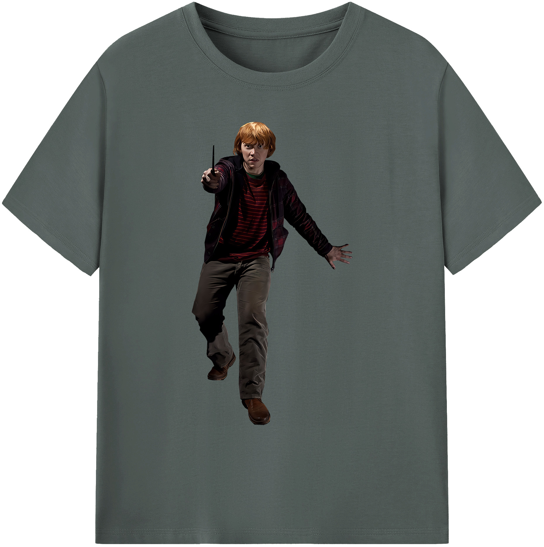 （画像用） Harry Potter ハリー・ポッターシリーズ 綿100％ メンズ半袖Tシャツ｜肌触りやわらか＆通気性